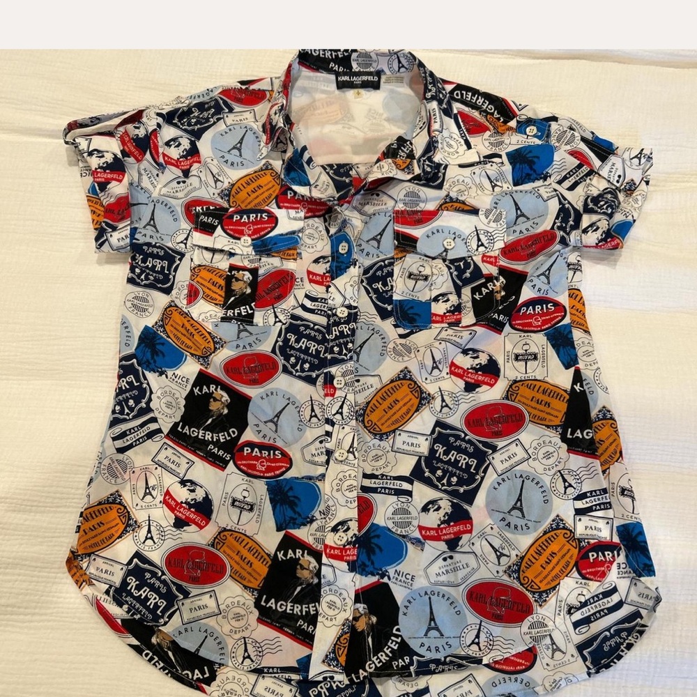 Karl Lagerfeld Paris Button Down Shirt